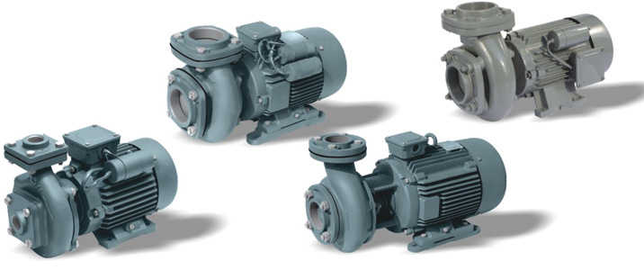 Centrifugal Monoblock Pumps 2880 RPM Single Phase