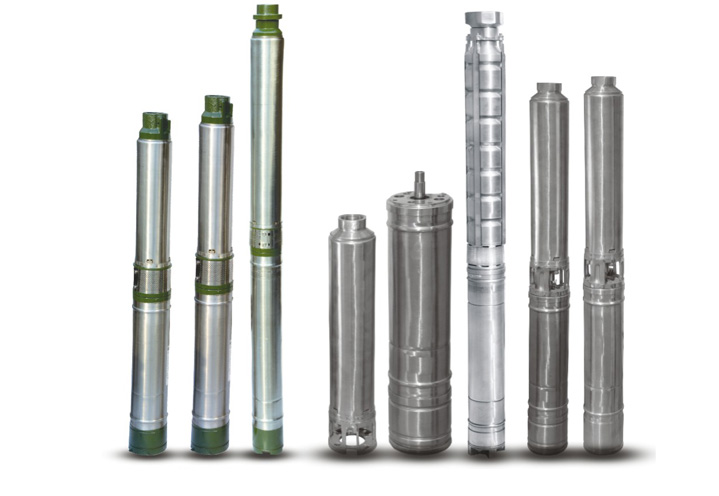 V4 Water Filled Borewell Submersible Pump Set
