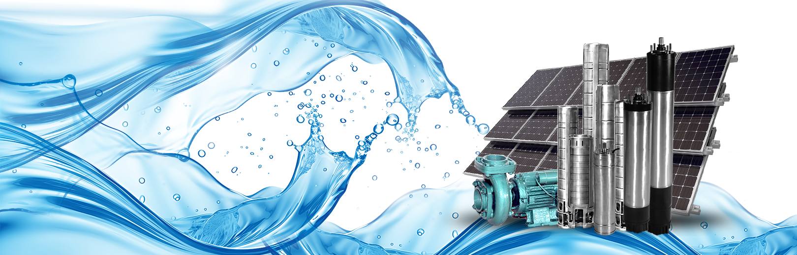 Solar submersible pumps