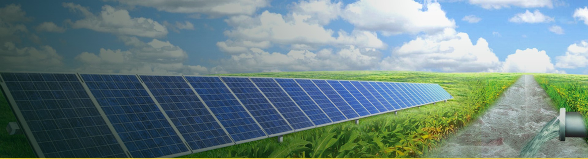 Solar-powered irrigation — Oswal Pumps vision